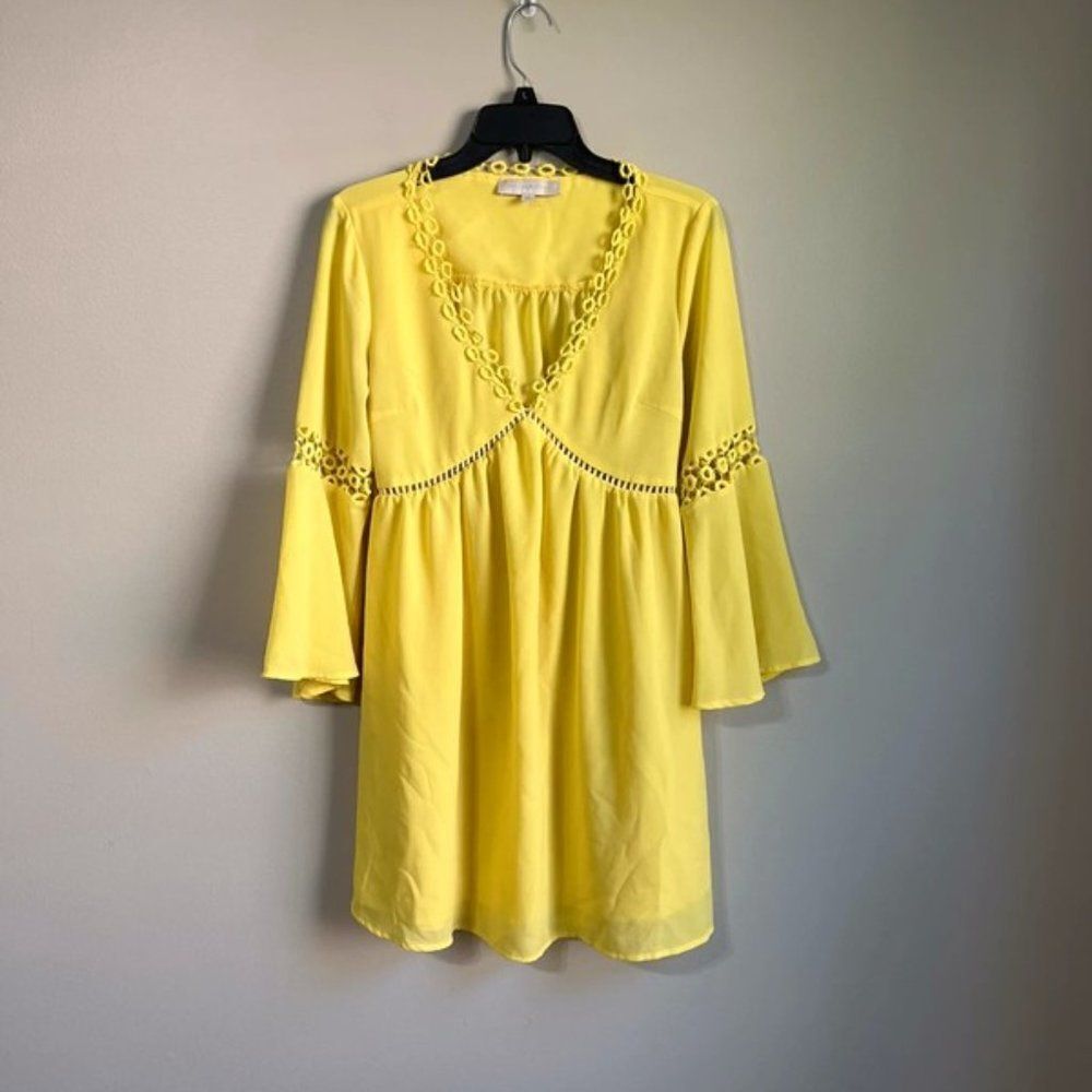 Dance & Marvel small yellow dress‎